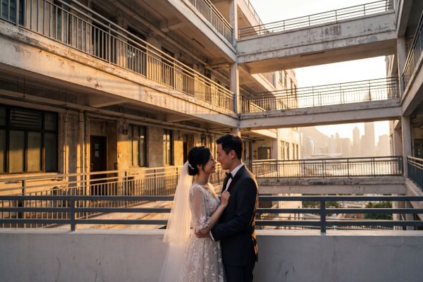 Wedding photography Hong Kong - PMQ (Police Married Quarters)