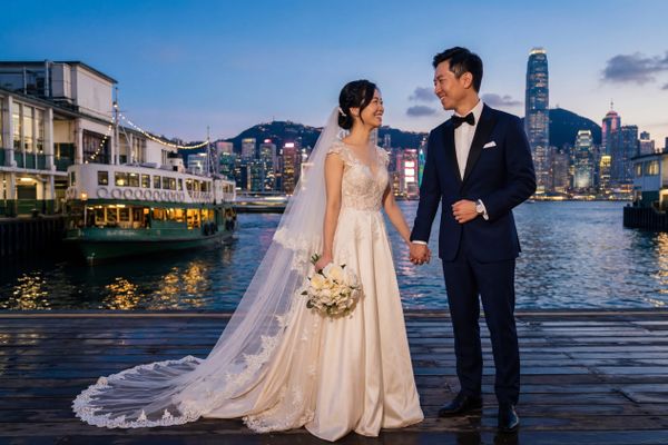 Wedding photography Hong Kong - Star Ferry Pier