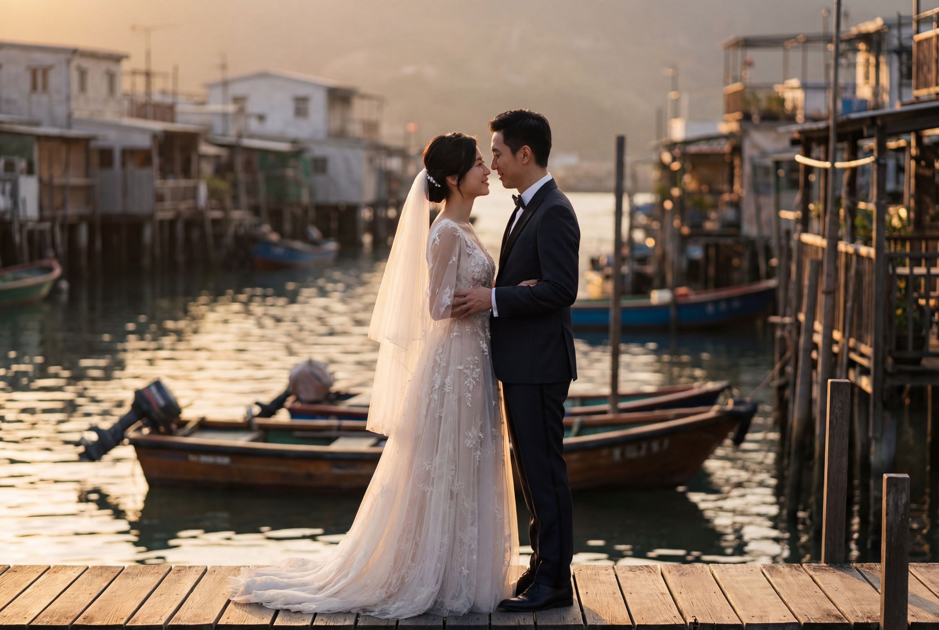 Wedding photography Hong Kong - Tai O Fishing Village