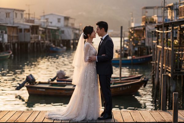Wedding photography Hong Kong - Tai O Fishing Village