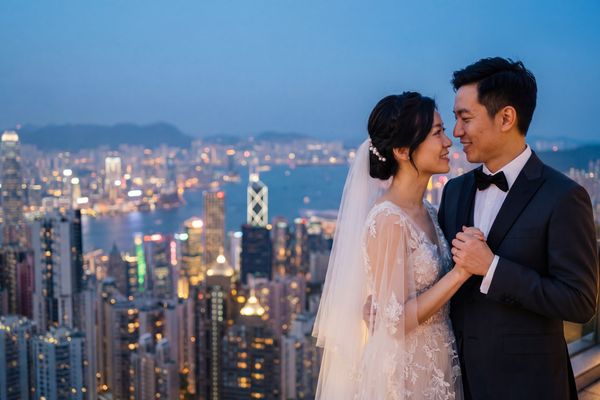 Wedding photography Hong Kong - Victoria Peak (The Peak)