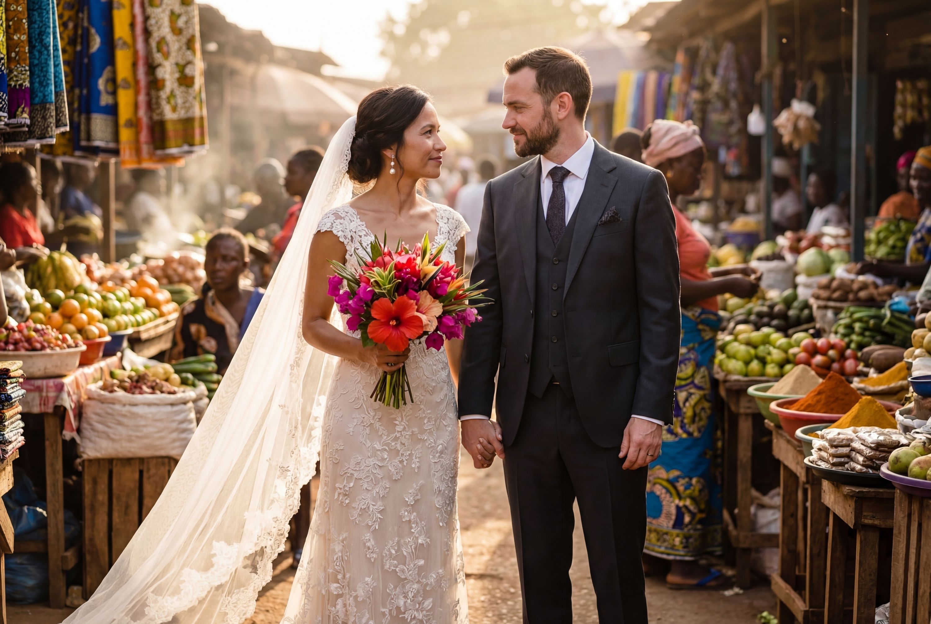 Wedding photography Kankan - Grand Marché de Kankan (Kankan Central Market)
