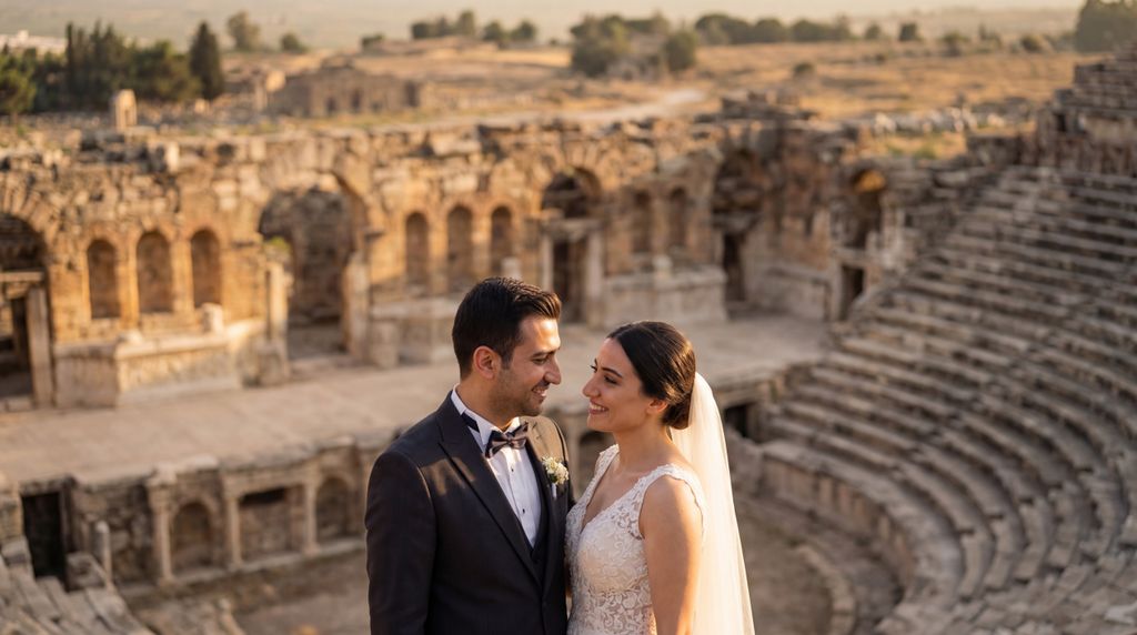 Hierapolis Ancient City wedding photography, Denizli, Hierapolis Ancient City wedding photography, Denizli,