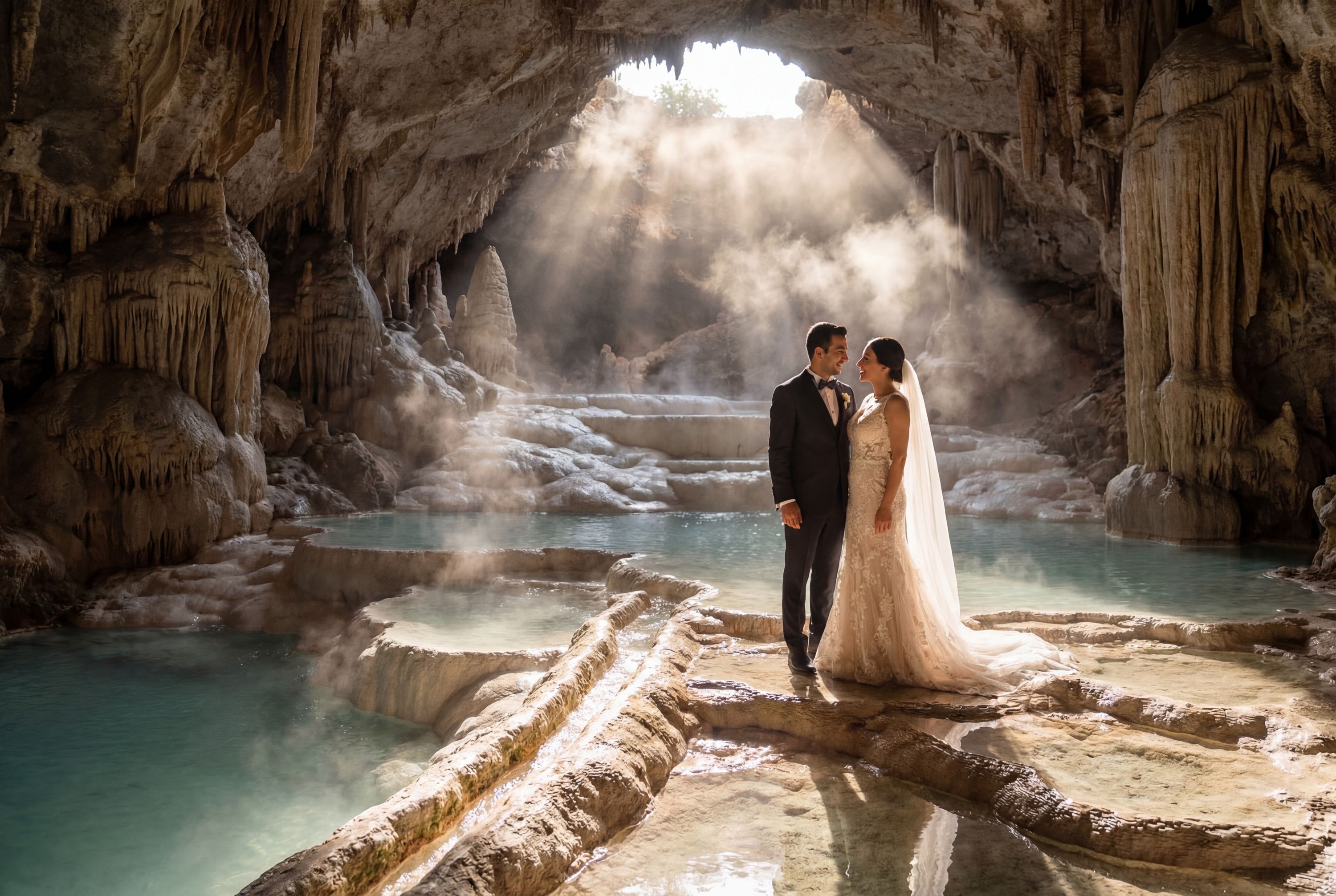 Kaklık Cave wedding photography Denizli 
