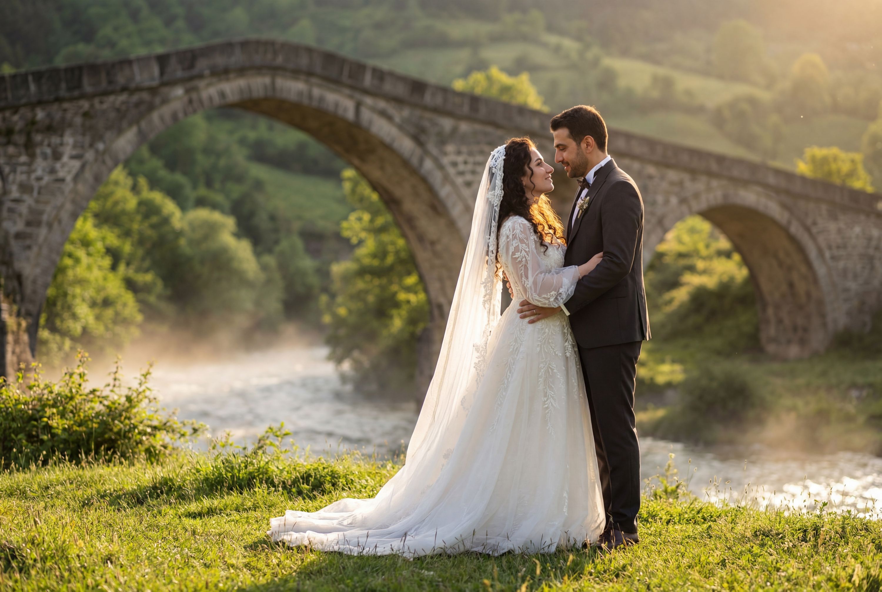 Çifte Köprü (Double Bridges) wedding photography Artvin 