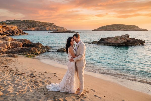 Wedding photography Ibiza - Cala Comte (Platges de Comte)