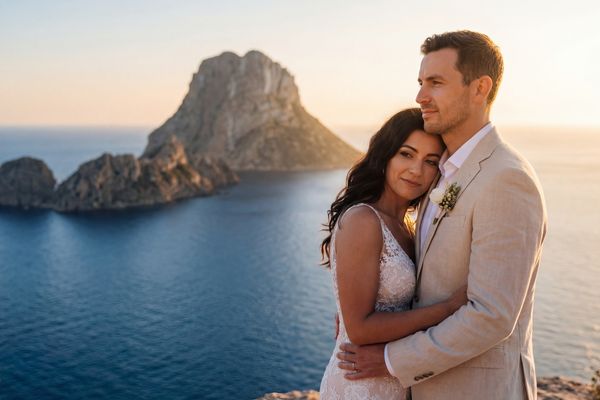 Wedding photography Ibiza - Es Vedrà Viewpoint (Mirador Es Vedrà)