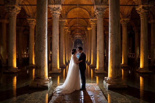 Basilica Cistern wedding photography Basilica Cistern wedding photography Istanbul