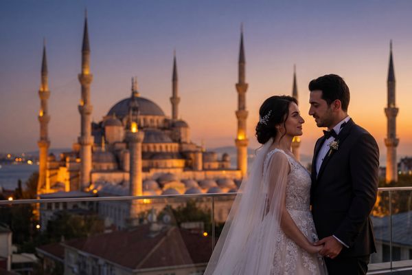 Blue Mosque (Sultan Ahmed Mosque) wedding photography Blue Mosque (Sultan Ahmed Mosque) wedding photography Istanbul