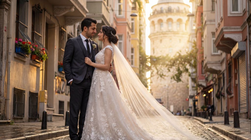 Galata Tower & Streets wedding photography, Istanbul, Galata Tower & Streets wedding photography, Istanbul,