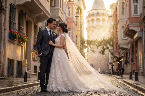 Galata Tower & Streets wedding photography Galata Tower & Streets wedding photography Istanbul