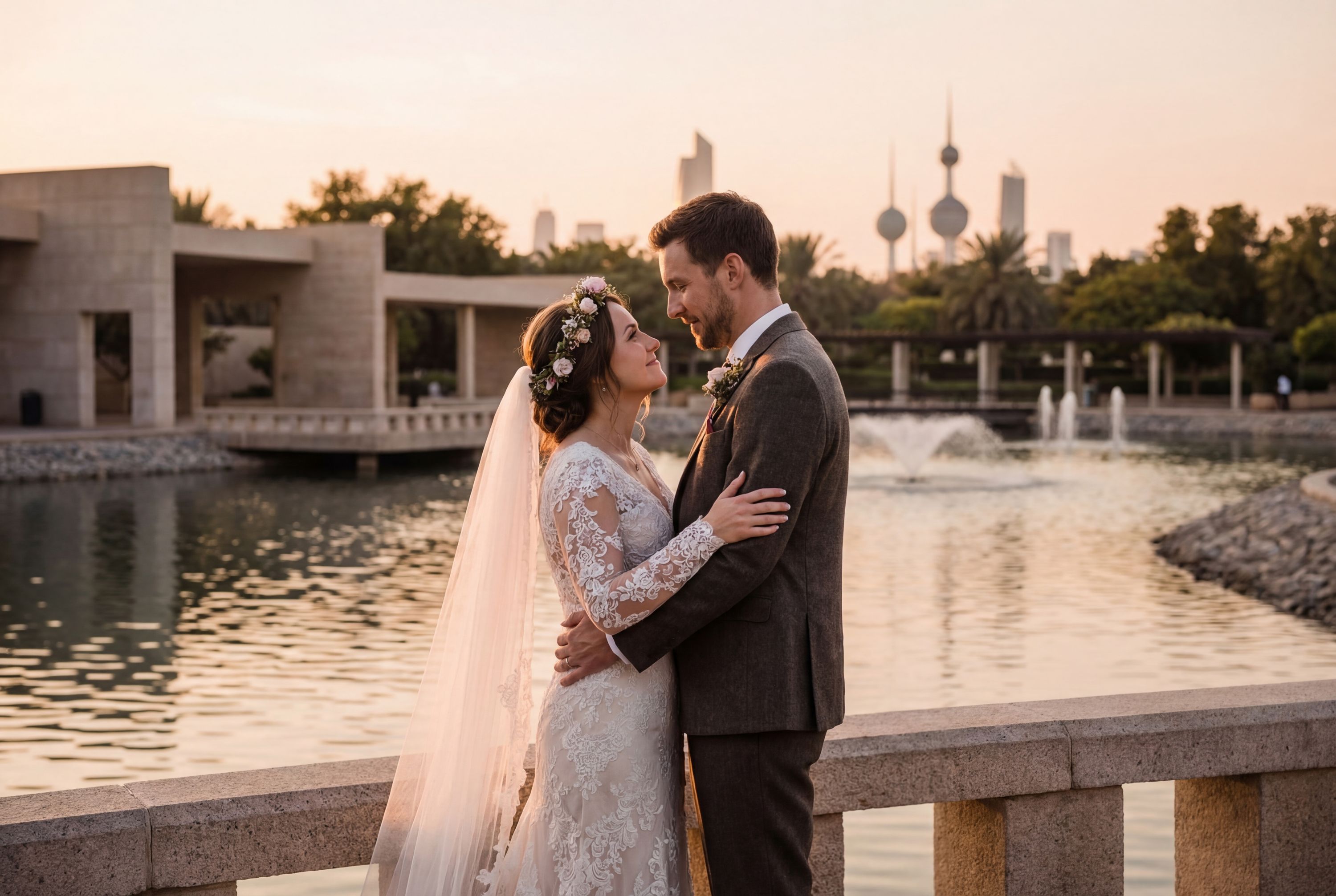Wedding photography Kuwait City - Al Shaheed Park