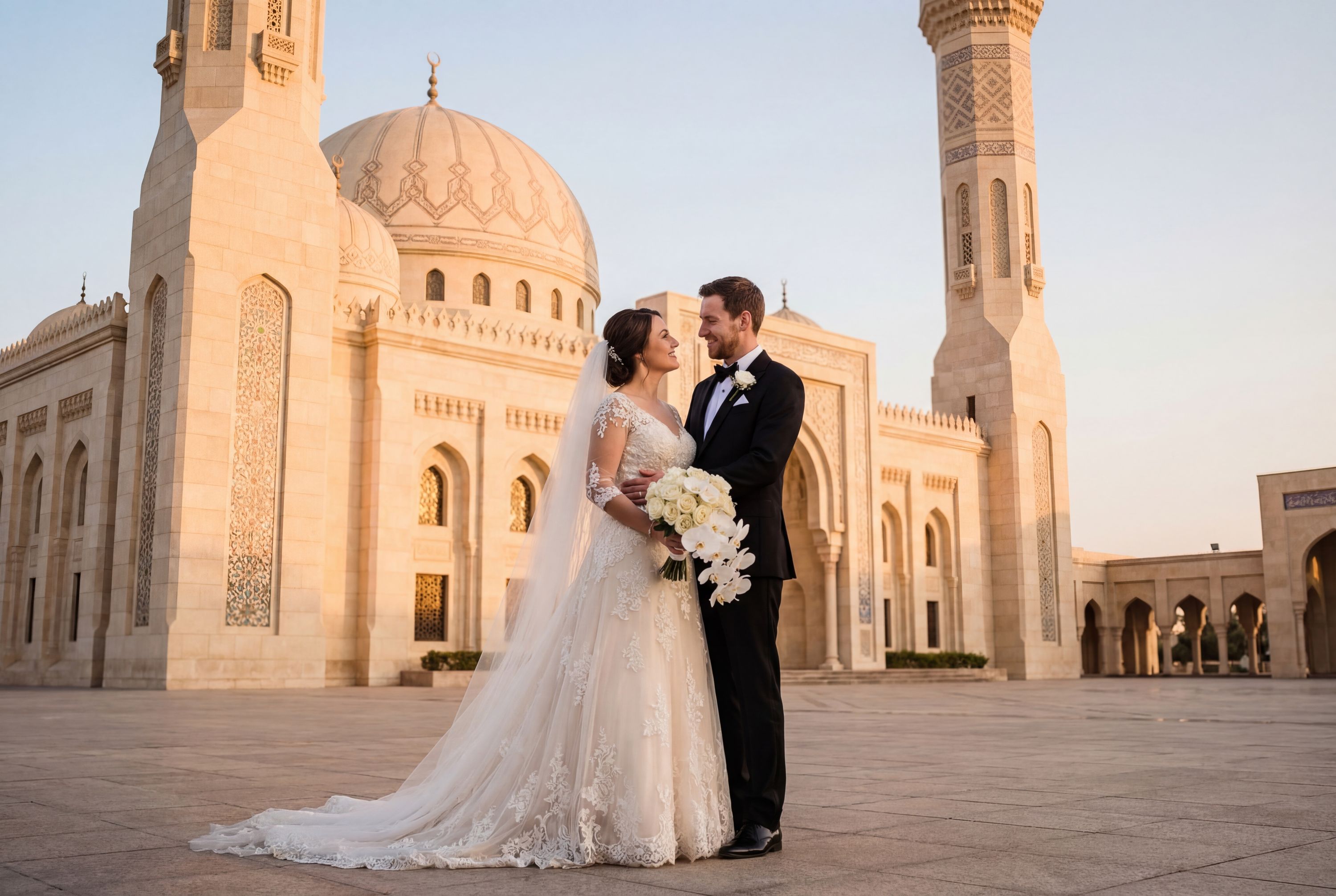 Wedding photography Kuwait City - Grand Mosque
