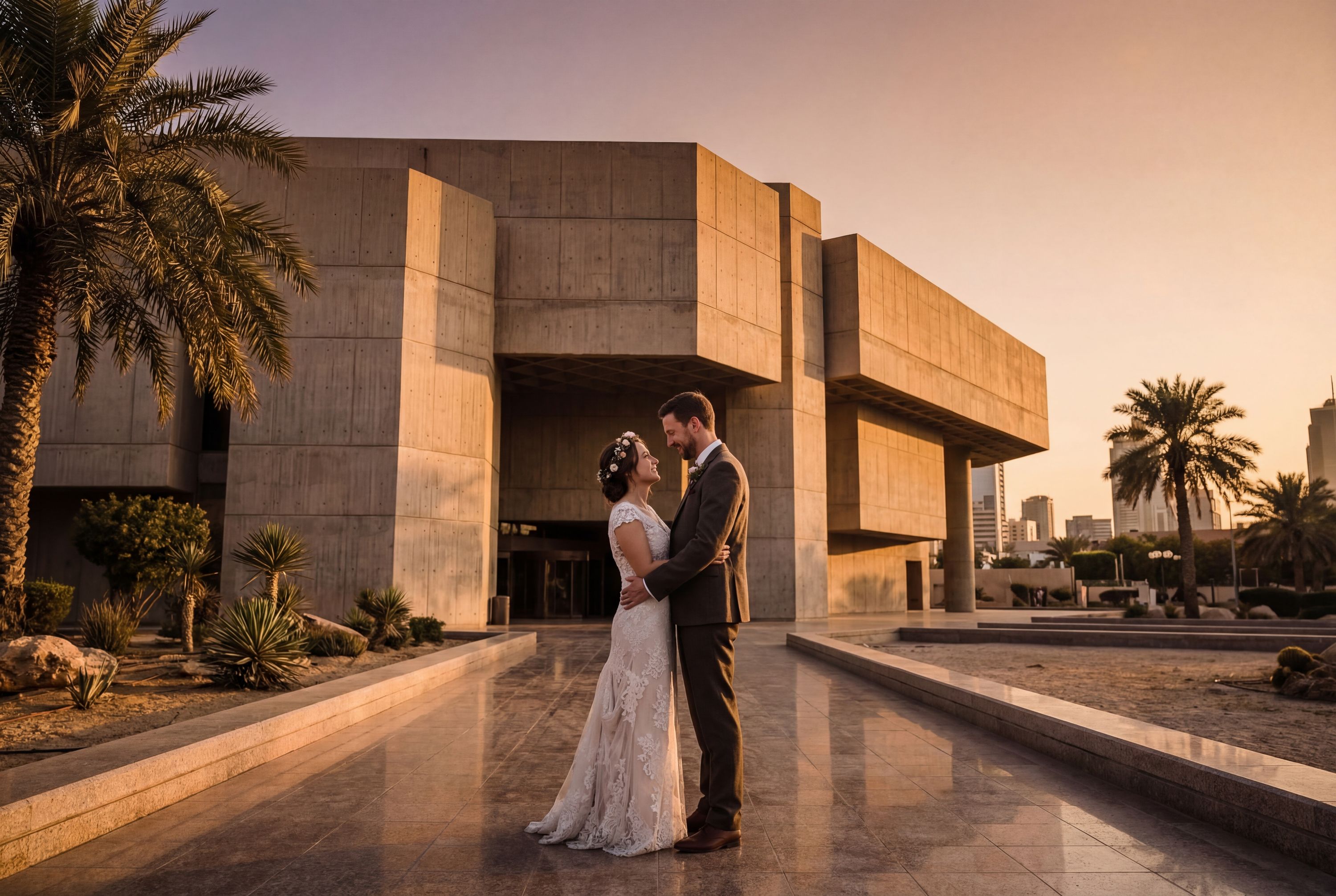 Wedding photography Kuwait City - Kuwait National Museum