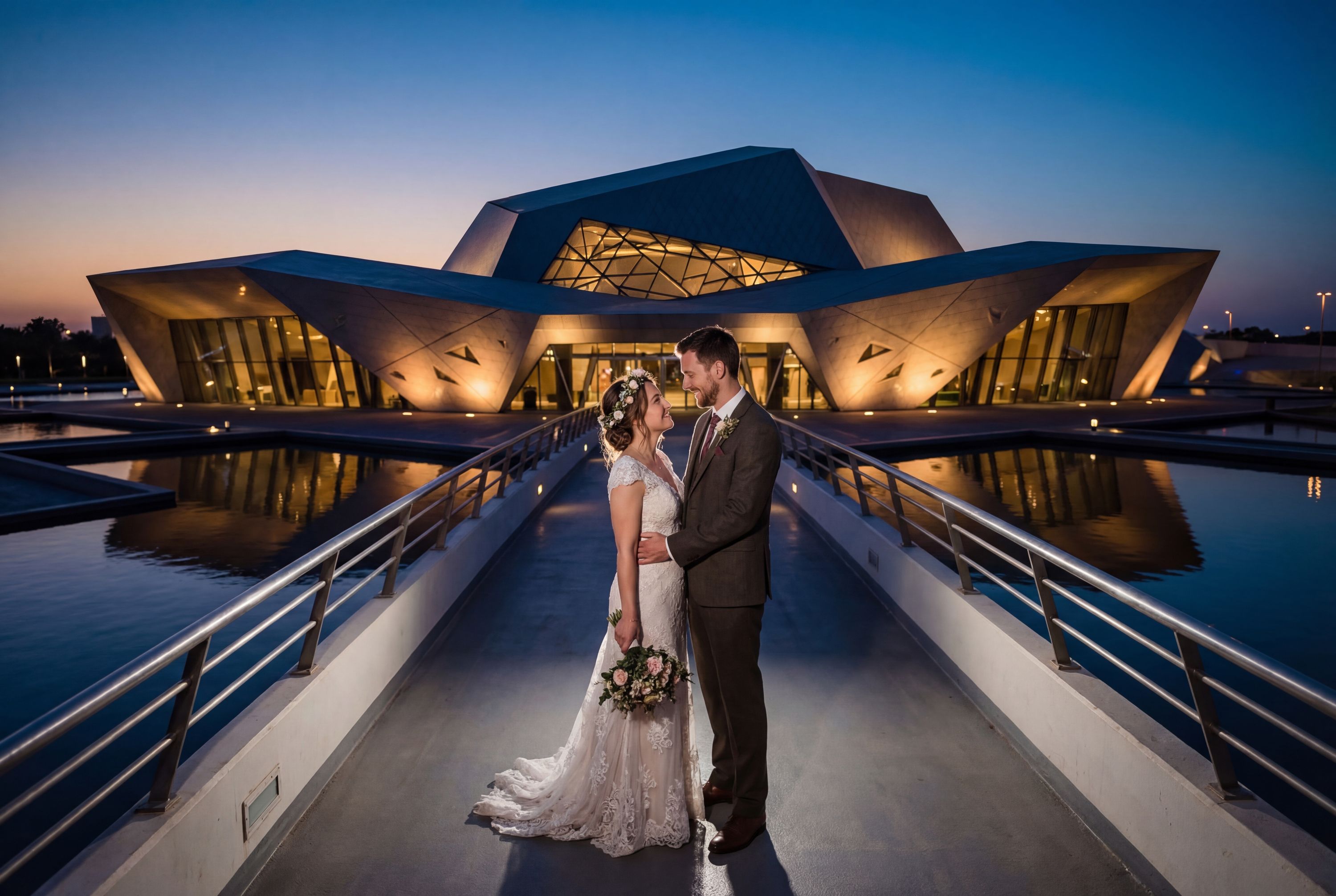 Wedding photography Kuwait City - Sheikh Jaber Al-Ahmad Cultural Centre (JACC)